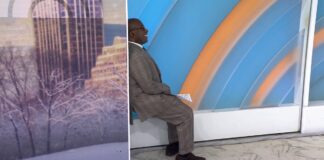 Эл Рокер демонстрирует одно из своих любимых упражнений с собственным весом в прямом эфире