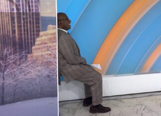 Эл Рокер демонстрирует одно из своих любимых упражнений с собственным весом в прямом эфире